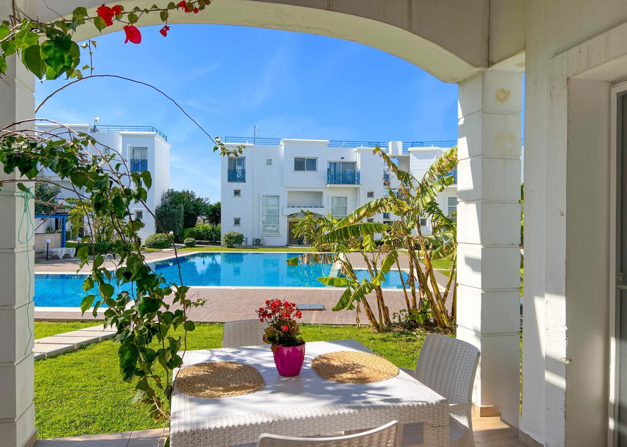 Garden Loft Apt With Pool In Alsancak Kyrenia Kyrenia  Luaran gambar
